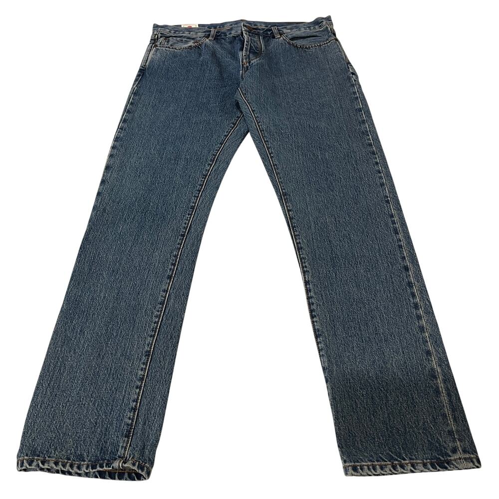 15-8 HAN Men's NWT $240 Selvage Denim Taper Jeans Stone Wash Size 34